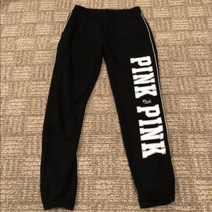 VS pink jogger pants